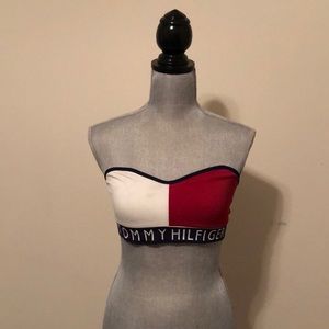 Urban Outfitters Tommy Hilfiger inspired bandeau